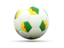 French Guiana. Football icon. Download icon.