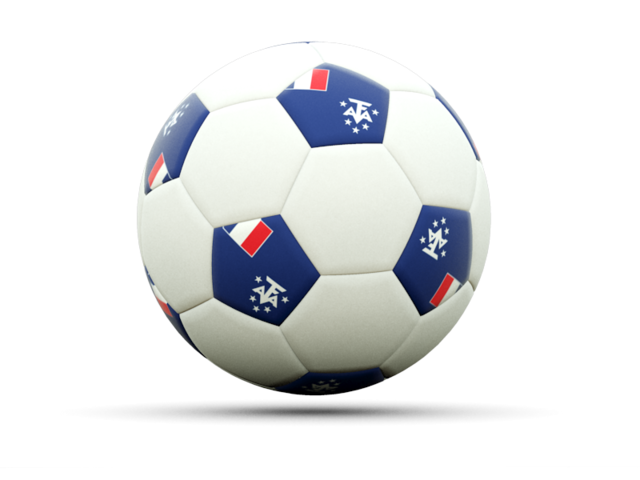 Football icon. Download flag icon of French Southern and Antarctic Lands at PNG format