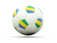 Gabon. Football icon. Download icon.