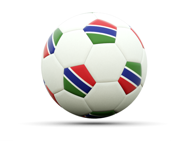 Football icon. Download flag icon of Gambia at PNG format