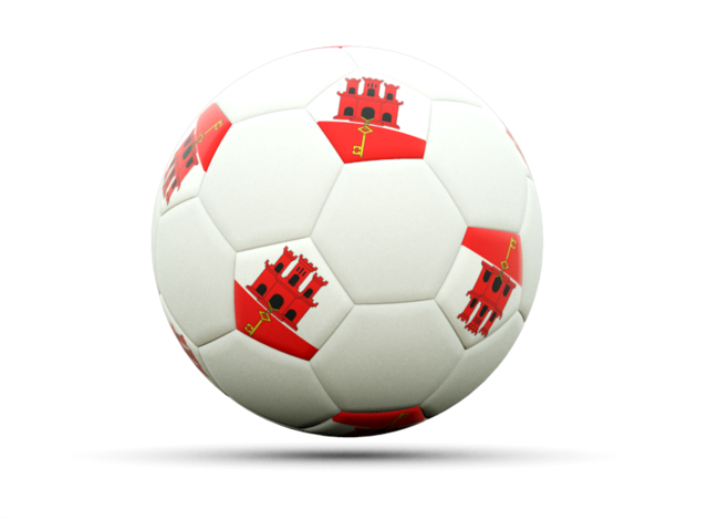 Football icon. Download flag icon of Gibraltar at PNG format