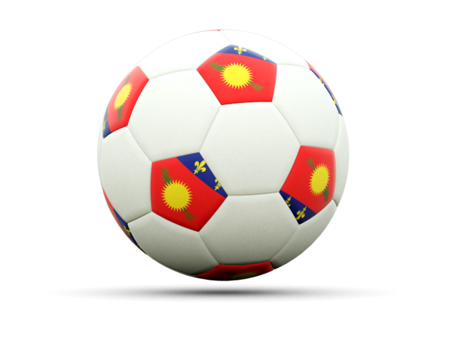 Football icon. Download flag icon of Guadeloupe at PNG format