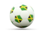 Jamaica. Football icon. Download icon.