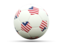 Liberia. Football icon. Download icon.
