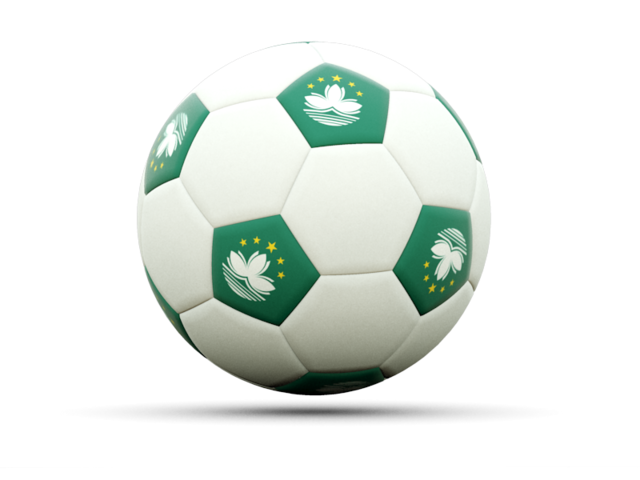 Football icon. Download flag icon of Macao at PNG format
