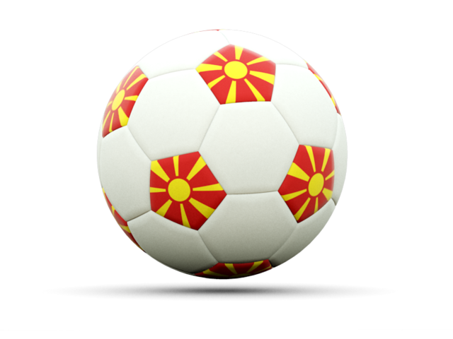 Football icon. Download flag icon of Macedonia at PNG format
