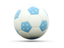 Micronesia. Football icon. Download icon.