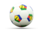 New Caledonia. Football icon. Download icon.