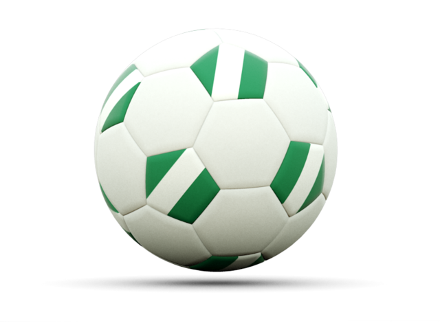 Football icon. Download flag icon of Nigeria at PNG format