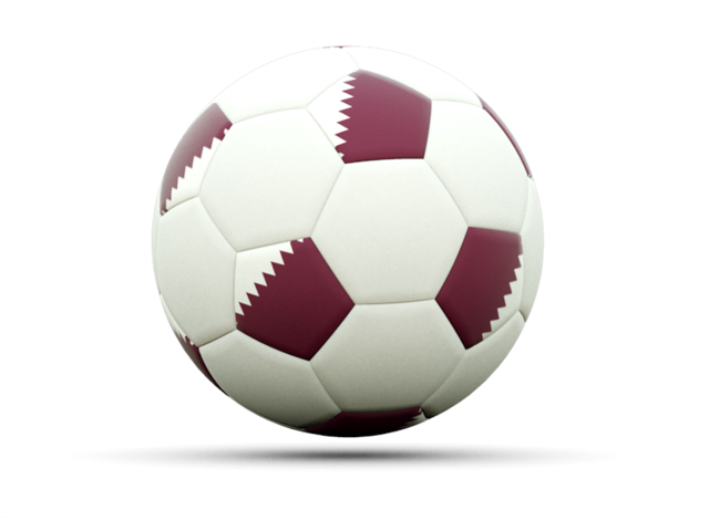 Football icon. Download flag icon of Qatar at PNG format