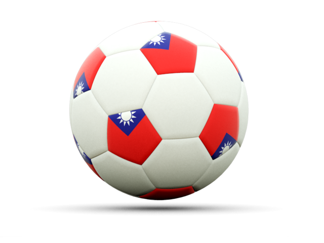Футбольная иконка. Скачать флаг. Тайвань