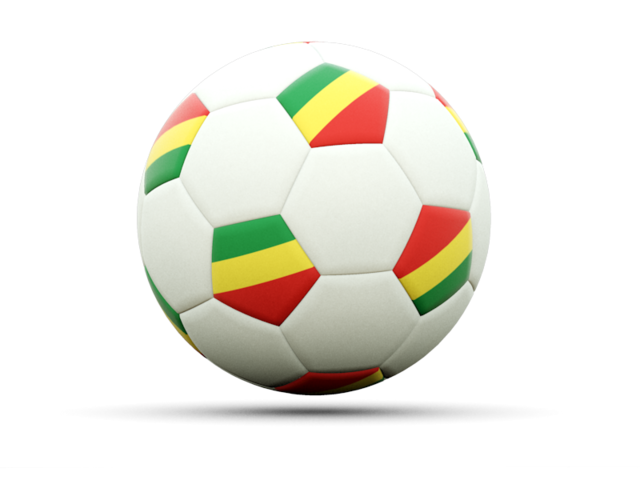 Футбольная иконка. Скачать флаг. Республика Конго