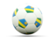 Rwanda. Football icon. Download icon.