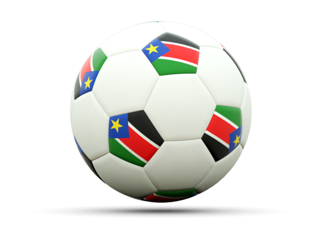 Football icon. Download flag icon of South Sudan at PNG format