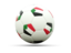 Sudan. Football icon. Download icon.