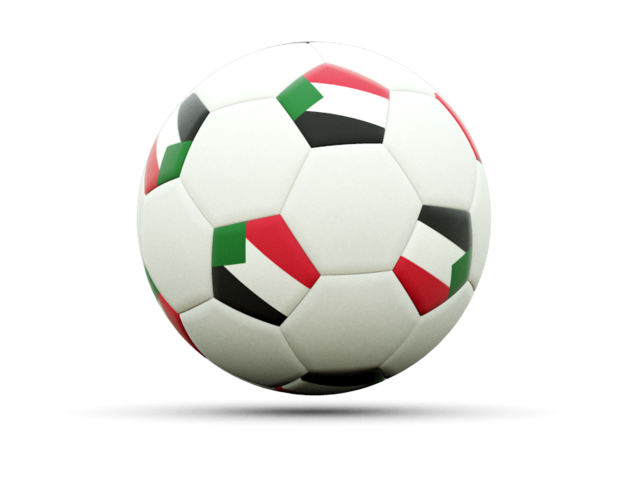 Football icon. Download flag icon of Sudan at PNG format