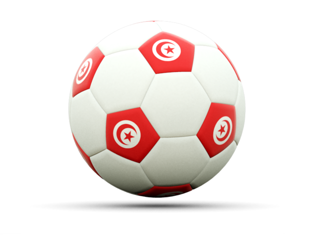 Football icon. Download flag icon of Tunisia at PNG format