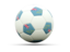 Tuvalu. Football icon. Download icon.