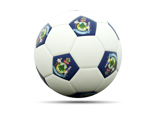 Football icon. Download flag icon of Maine