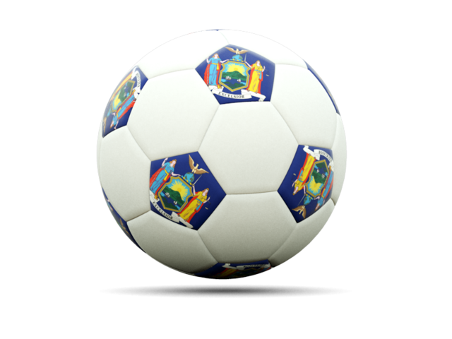 Football icon. Download flag icon of New York