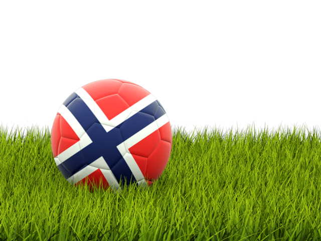 Football in grass. Download flag icon of Bouvet Island at PNG format