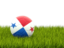 Panama. Football in grass. Download icon.