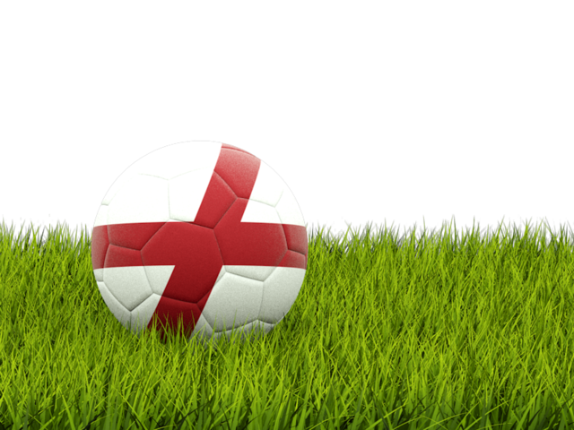 Football in grass. Download flag icon of Alabama