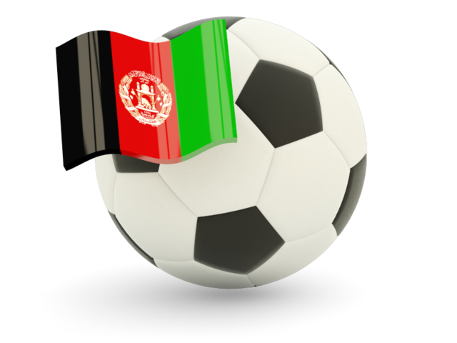 Football with flag. Download flag icon of Afghanistan at PNG format