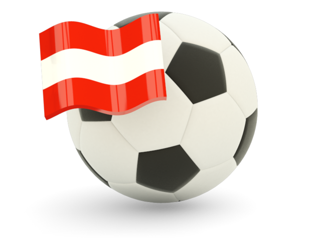 Football with flag. Download flag icon of Austria at PNG format