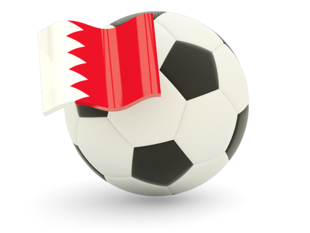 Football with flag. Download flag icon of Bahrain at PNG format