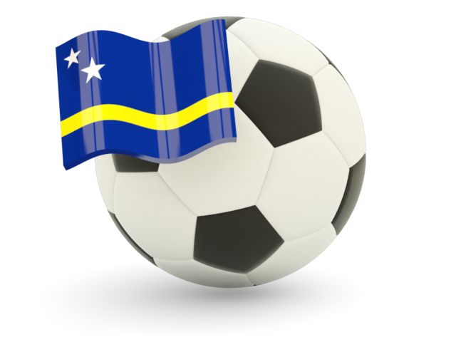 Football with flag. Download flag icon of Curacao at PNG format