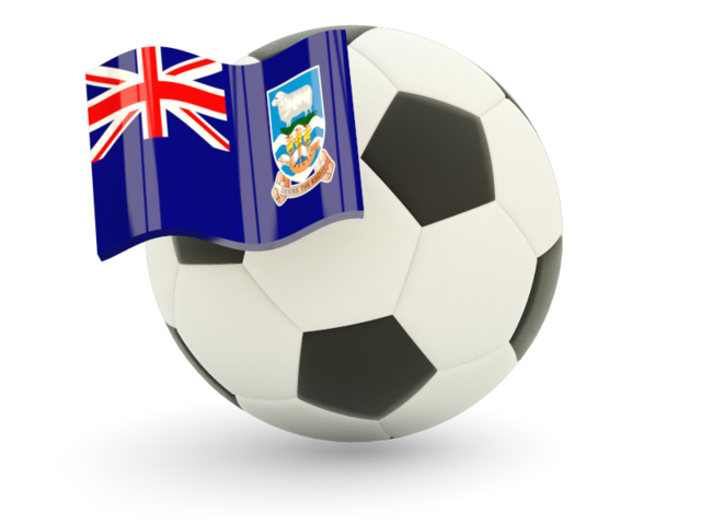 Football with flag. Download flag icon of Falkland Islands at PNG format
