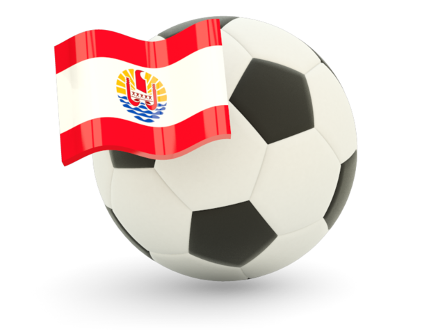 Football with flag. Download flag icon of French Polynesia at PNG format