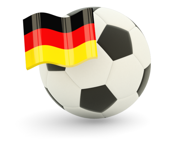 Football with flag. Download flag icon of Germany at PNG format