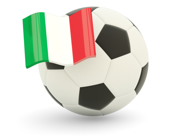 Football with flag. Download flag icon of Italy at PNG format