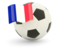 Mayotte. Football with flag. Download icon.