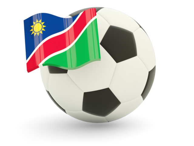 Football with flag. Download flag icon of Namibia at PNG format