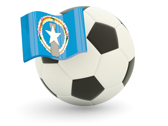 Football with flag. Download flag icon of Northern Mariana Islands at PNG format
