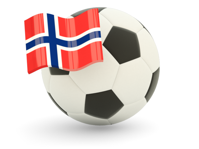 Football with flag. Download flag icon of Norway at PNG format