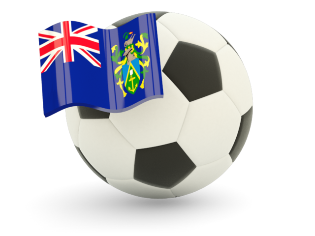 Football with flag. Download flag icon of Pitcairn Islands at PNG format
