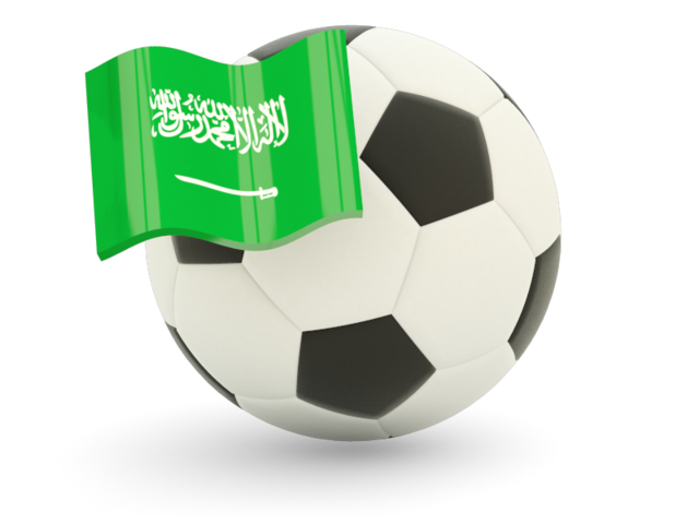 Football with flag. Download flag icon of Saudi Arabia at PNG format