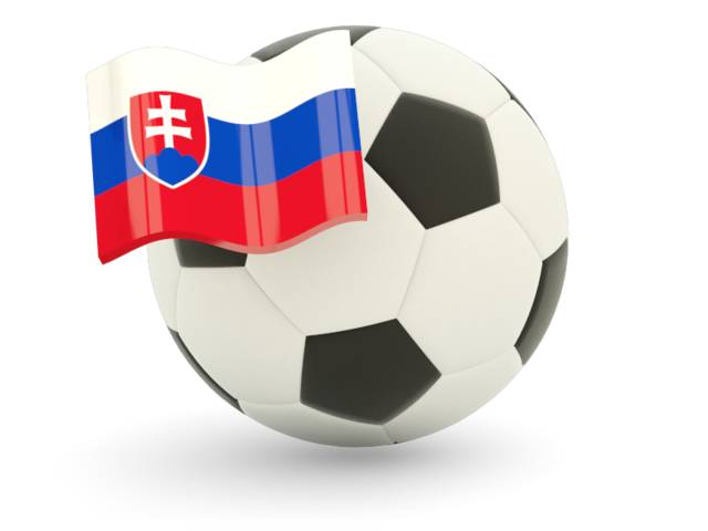 Football with flag. Download flag icon of Slovakia at PNG format
