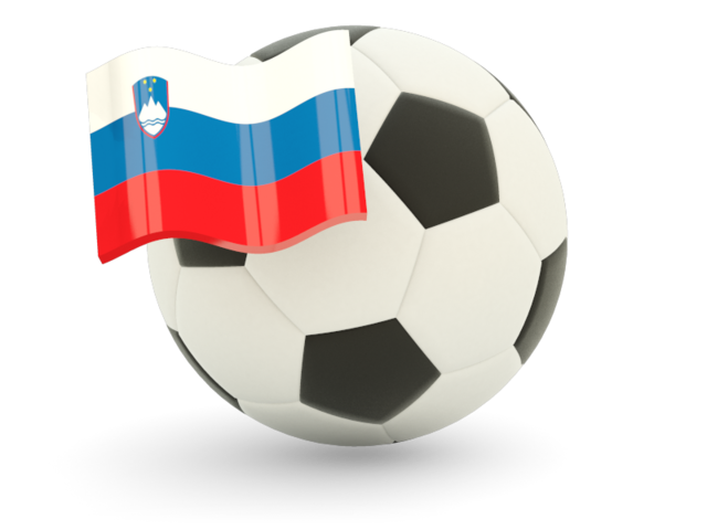 Football with flag. Download flag icon of Slovenia at PNG format