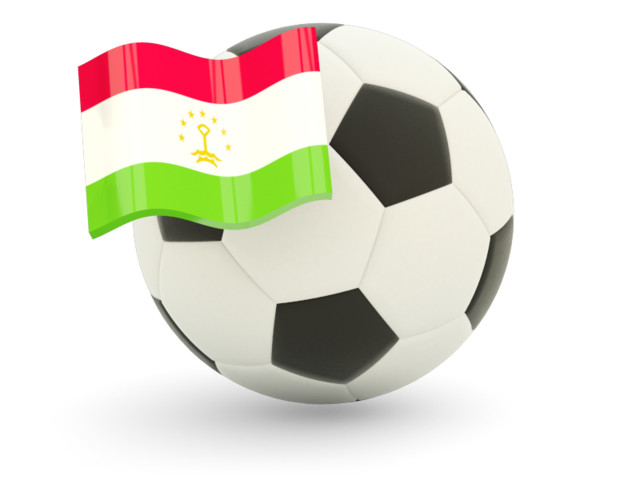 Football with flag. Download flag icon of Tajikistan at PNG format