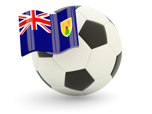 Football with flag. Download flag icon of Turks and Caicos Islands at PNG format