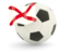 Flag of state of Alabama. Football with flag. Download icon