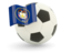 Flag of state of Utah. Football with flag. Download icon