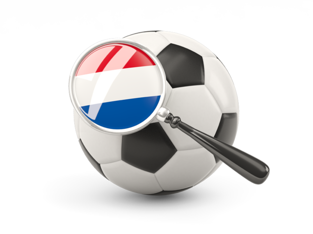 Football with magnified flag. Download flag icon of Bonaire at PNG format