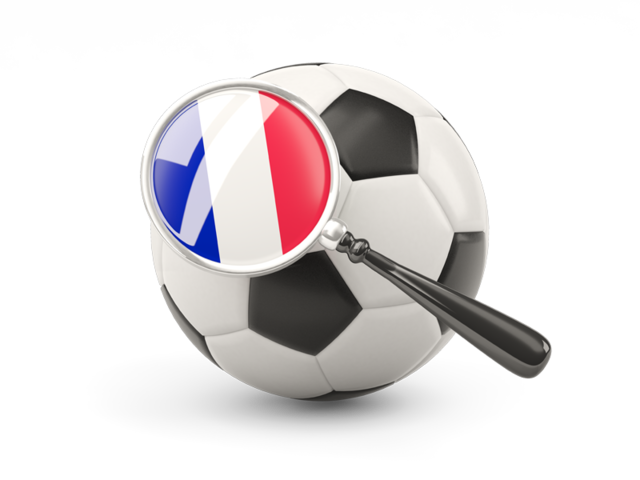 Football with magnified flag. Download flag icon of Mayotte at PNG format