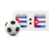 Cuba. Football with scoreboard. Download icon.